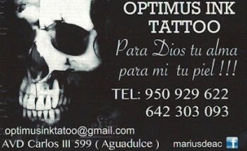 Optimus Ink Tattoo