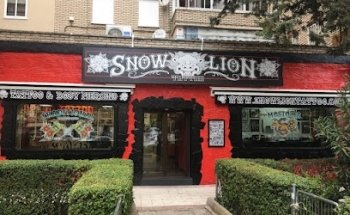 snow lion tattoo