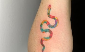 FANTASY HORN TATTOO