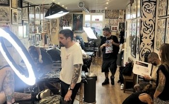 Camouflage tattoo